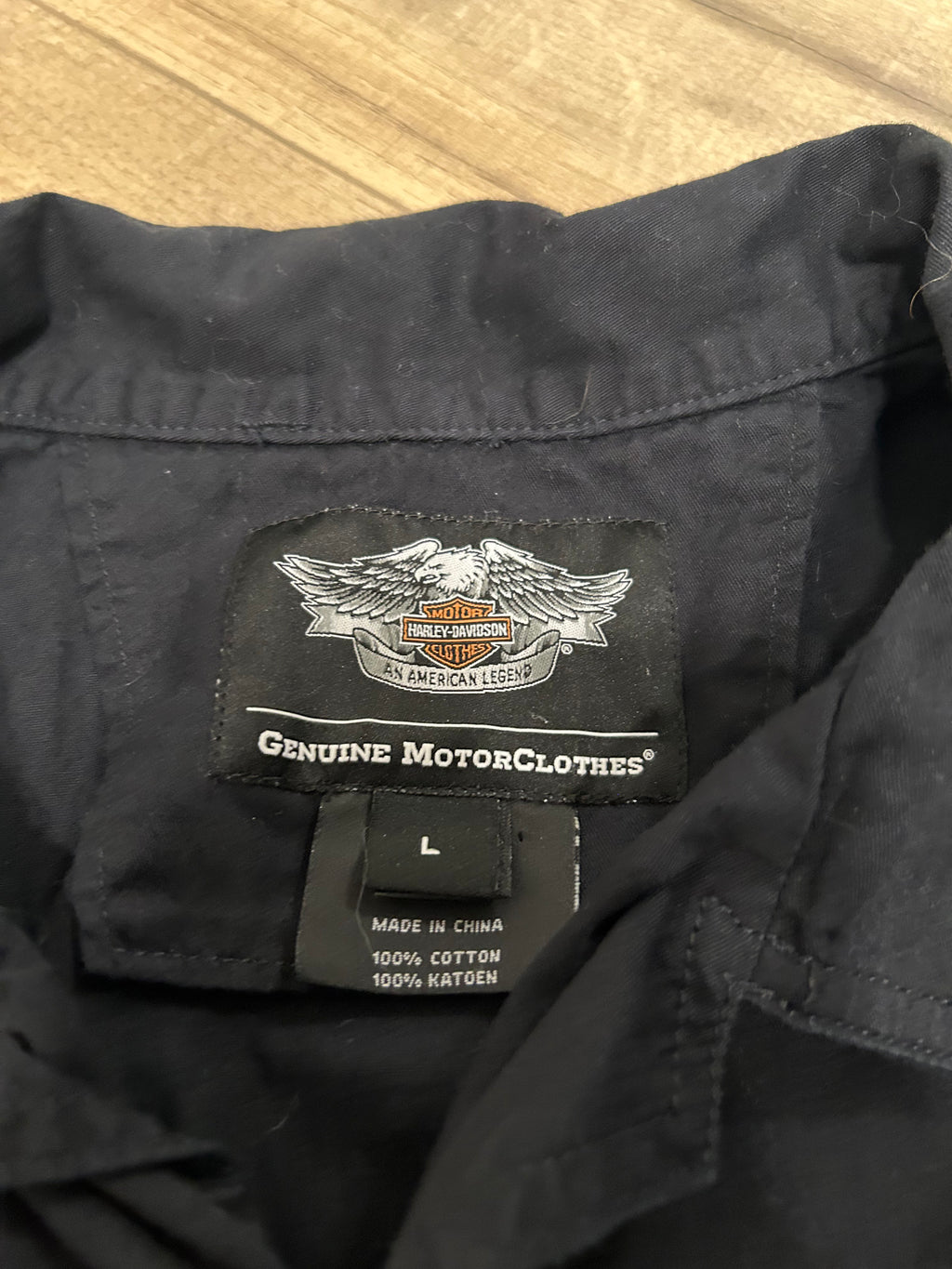 Harley Davidson Button Up Shirt