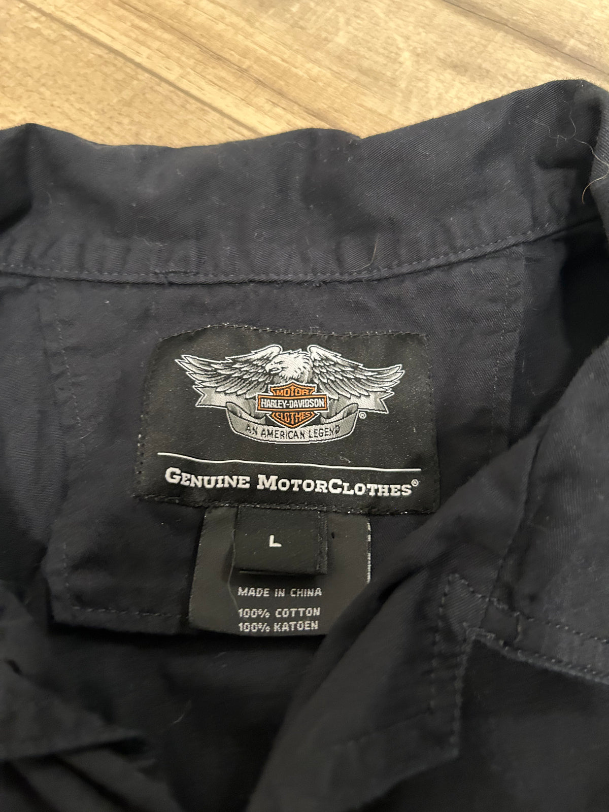 Harley Davidson Button Up Shirt