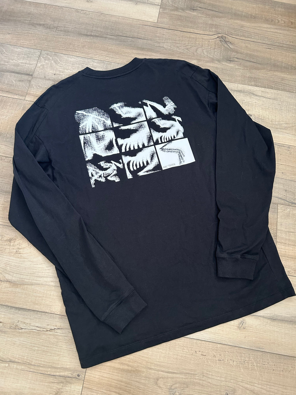 Arcteryx Spliced Bird Graphic Long Sleeve Shirt