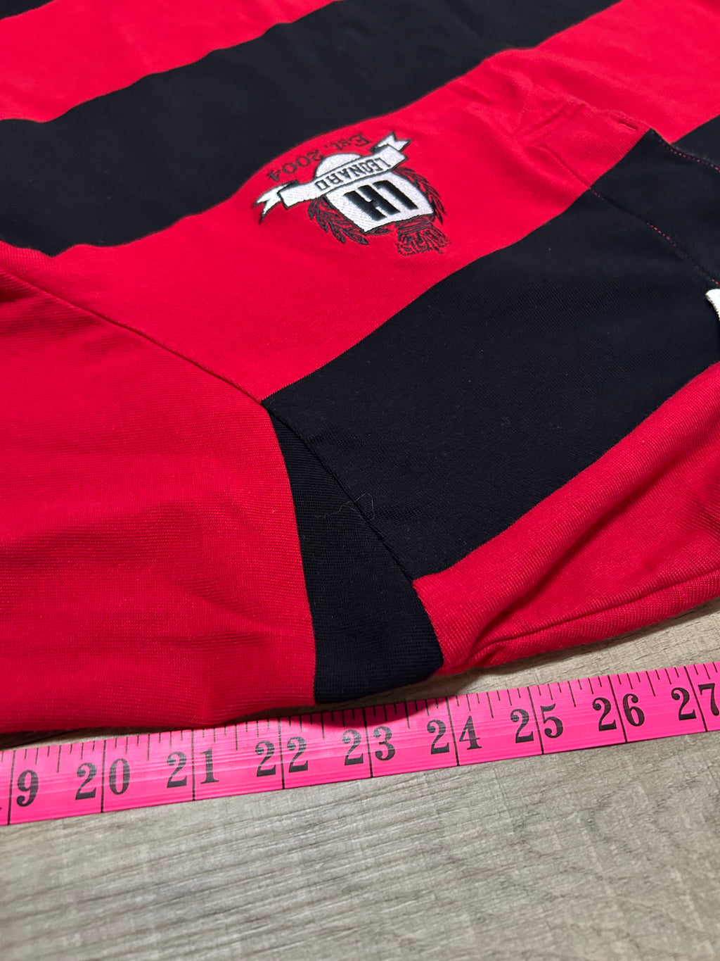 Striped Rugby Polo Shirt
