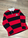 Striped Rugby Polo Shirt