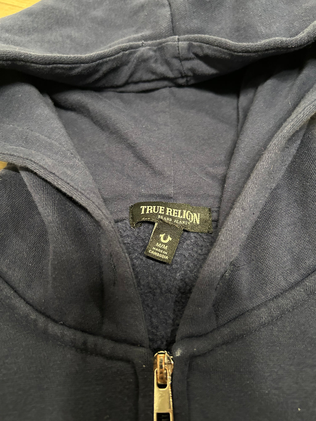 True Religion Zip-Up Sweater