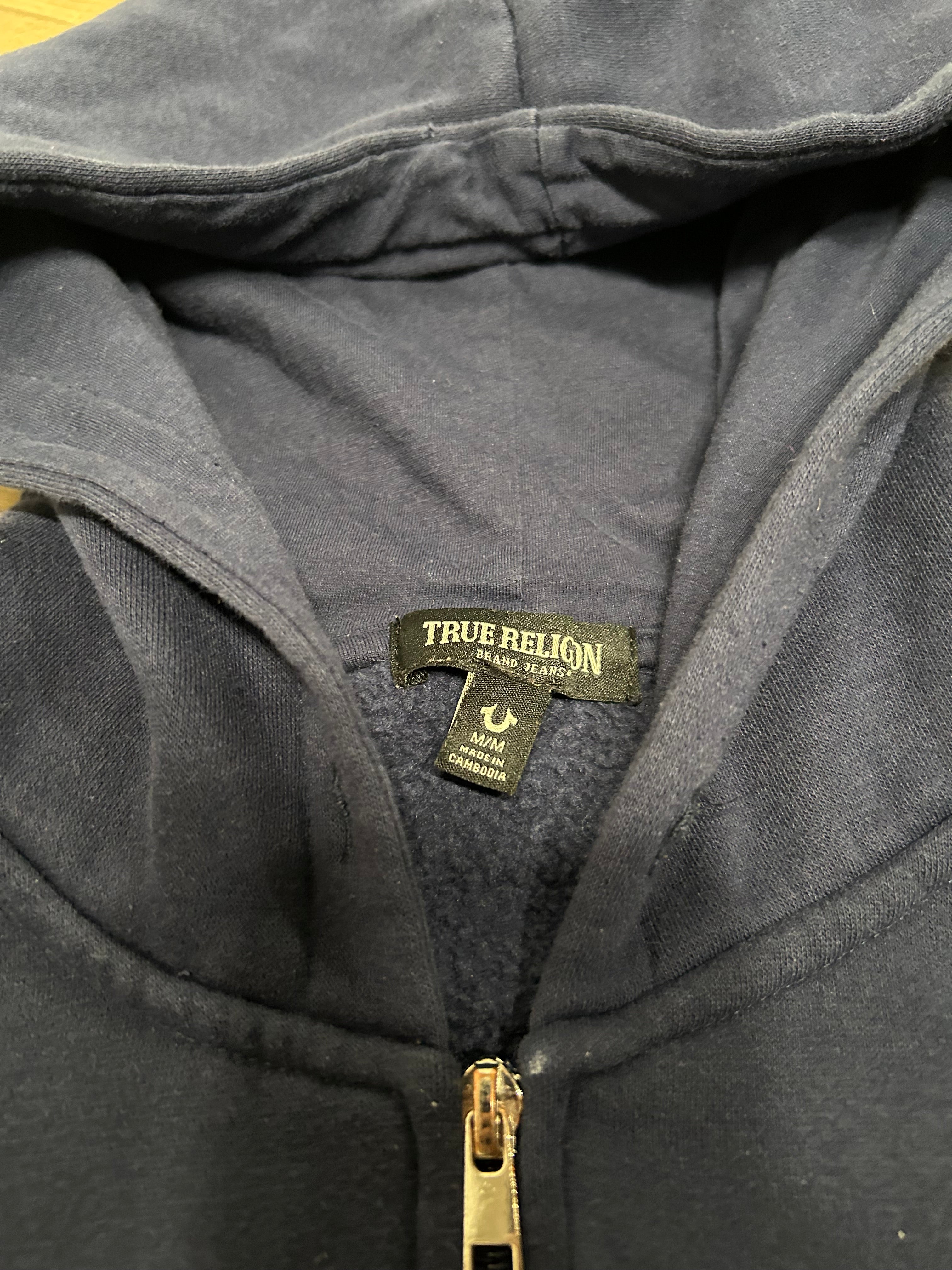 True Religion Zip-Up Sweater