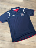 Retro Umbro England 1/4 Zip T-Shirt