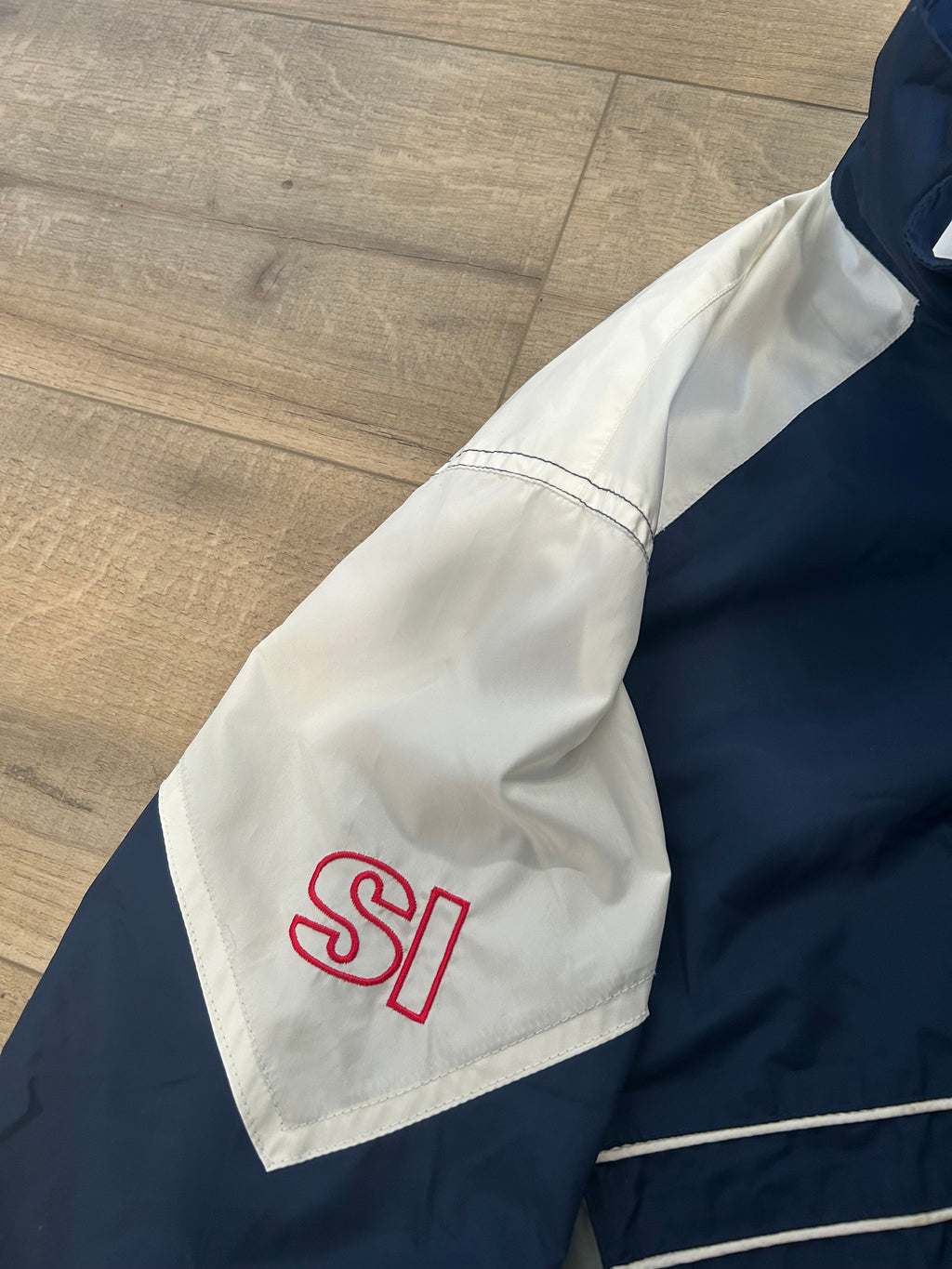 90’s Buffalo Bills Sports Illustrated Windbreaker Jacket
