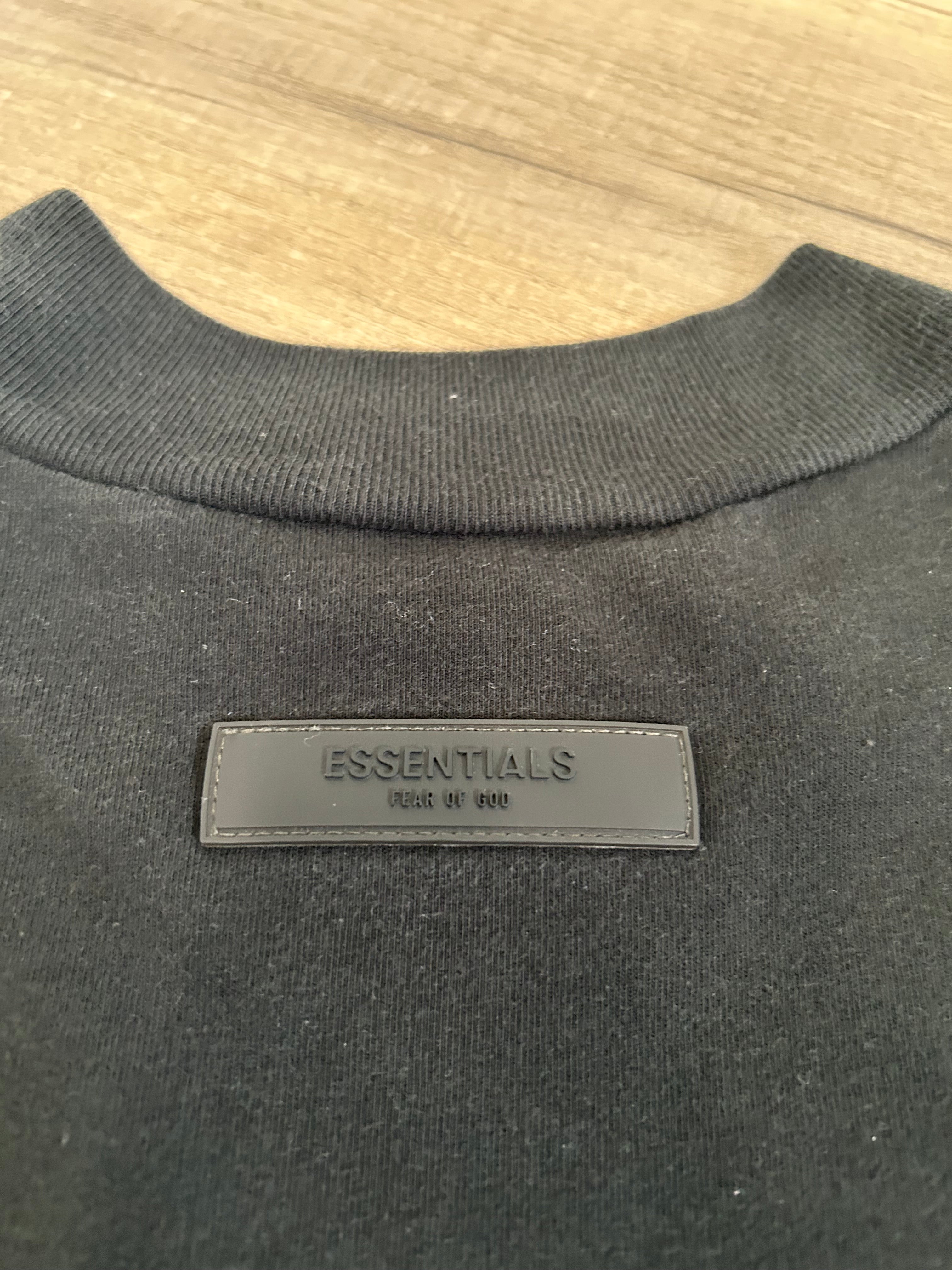 FOG Essentials Black Longsleeve Shirt