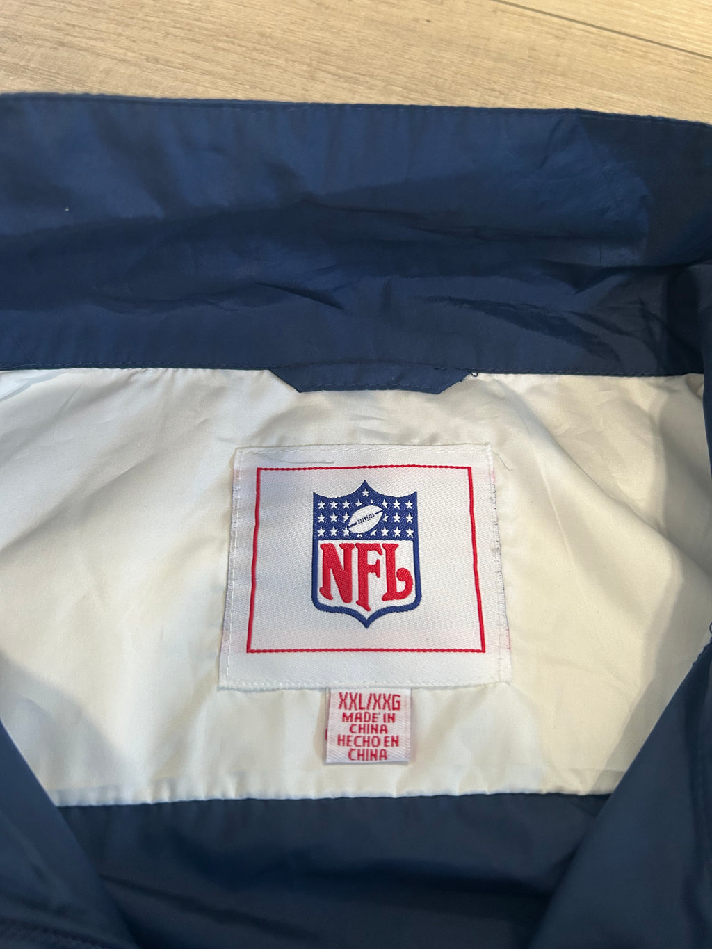 90’s Buffalo Bills Sports Illustrated Windbreaker Jacket