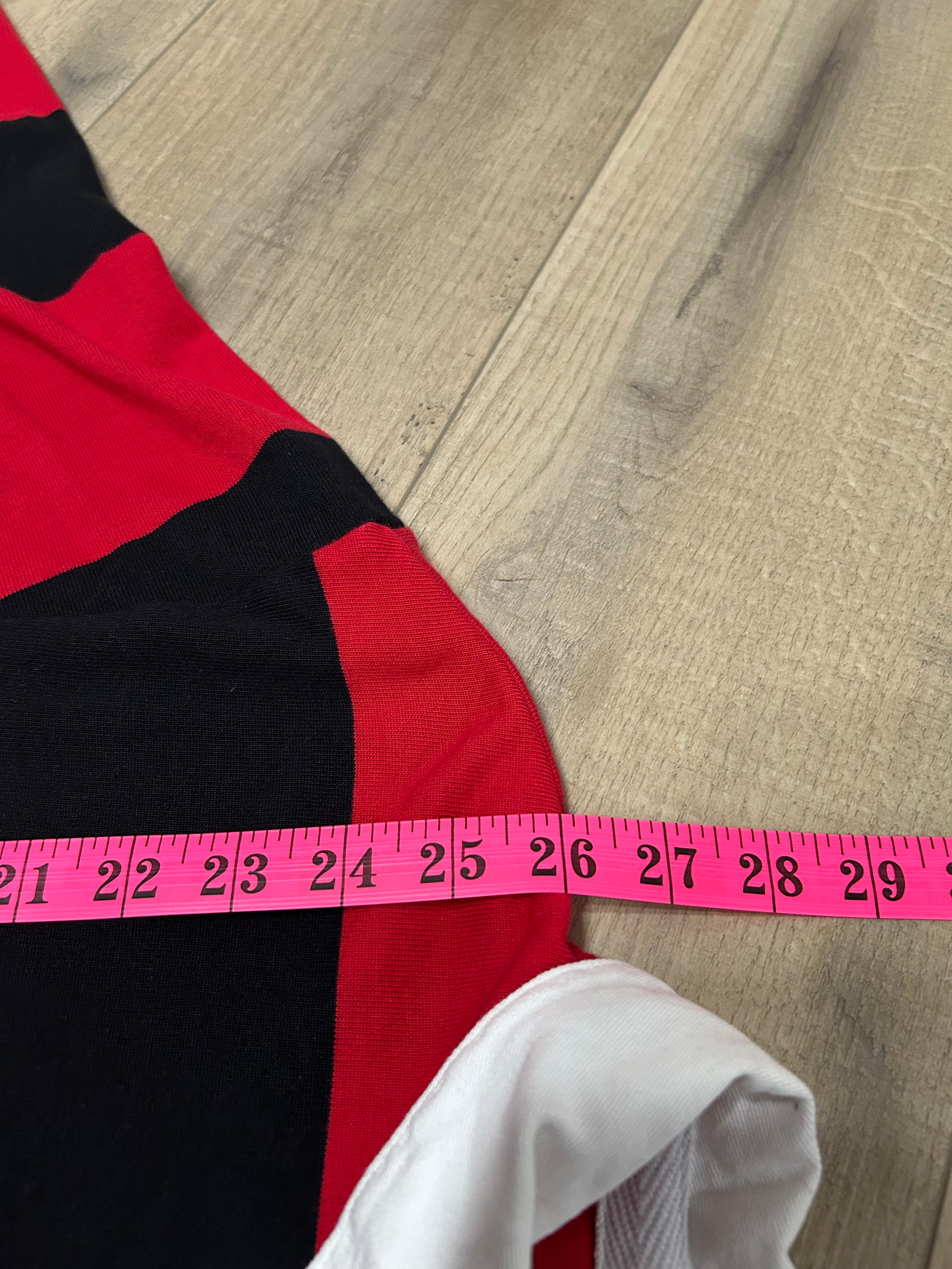 Striped Rugby Polo Shirt