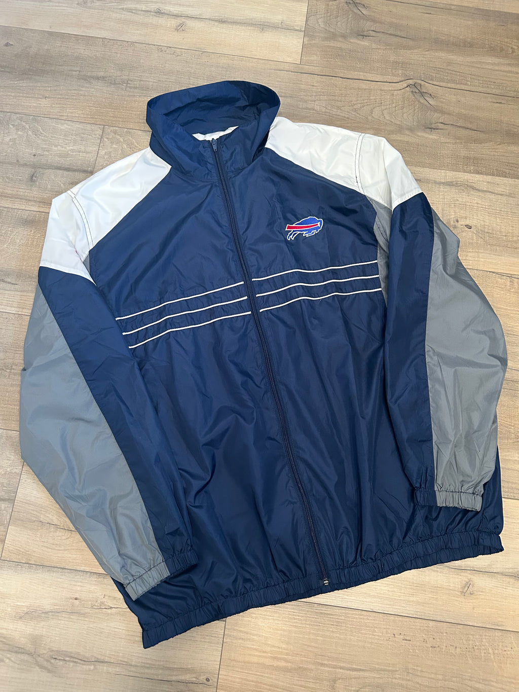 90’s Buffalo Bills Sports Illustrated Windbreaker Jacket