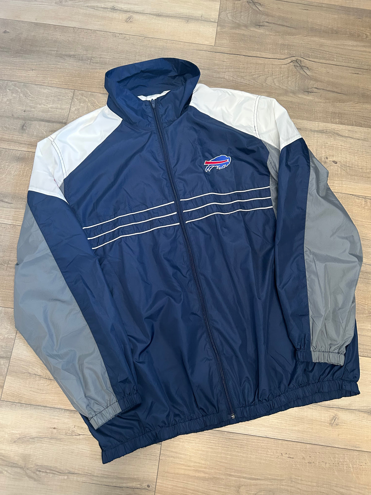 90’s Buffalo Bills Sports Illustrated Windbreaker Jacket