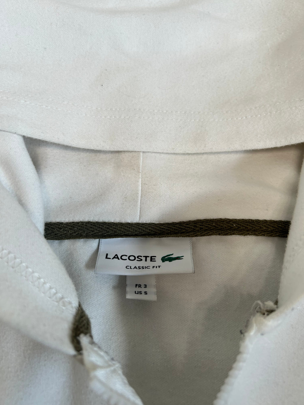 Lacoste Zip Up Hoodie