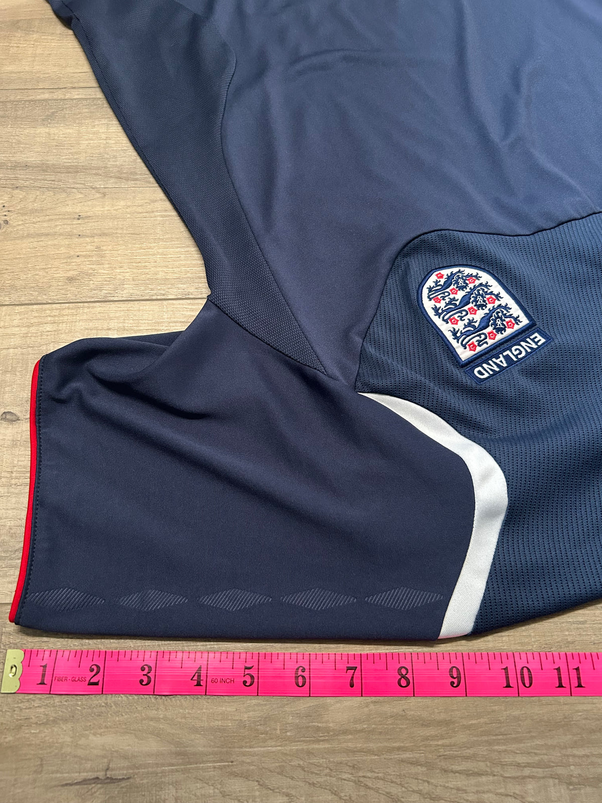 Retro Umbro England 1/4 Zip T-Shirt