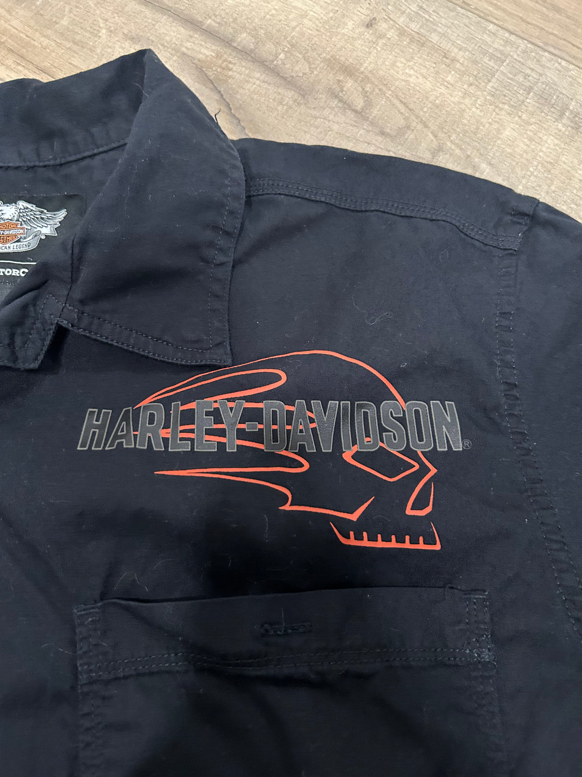 Harley Davidson Button Up Shirt