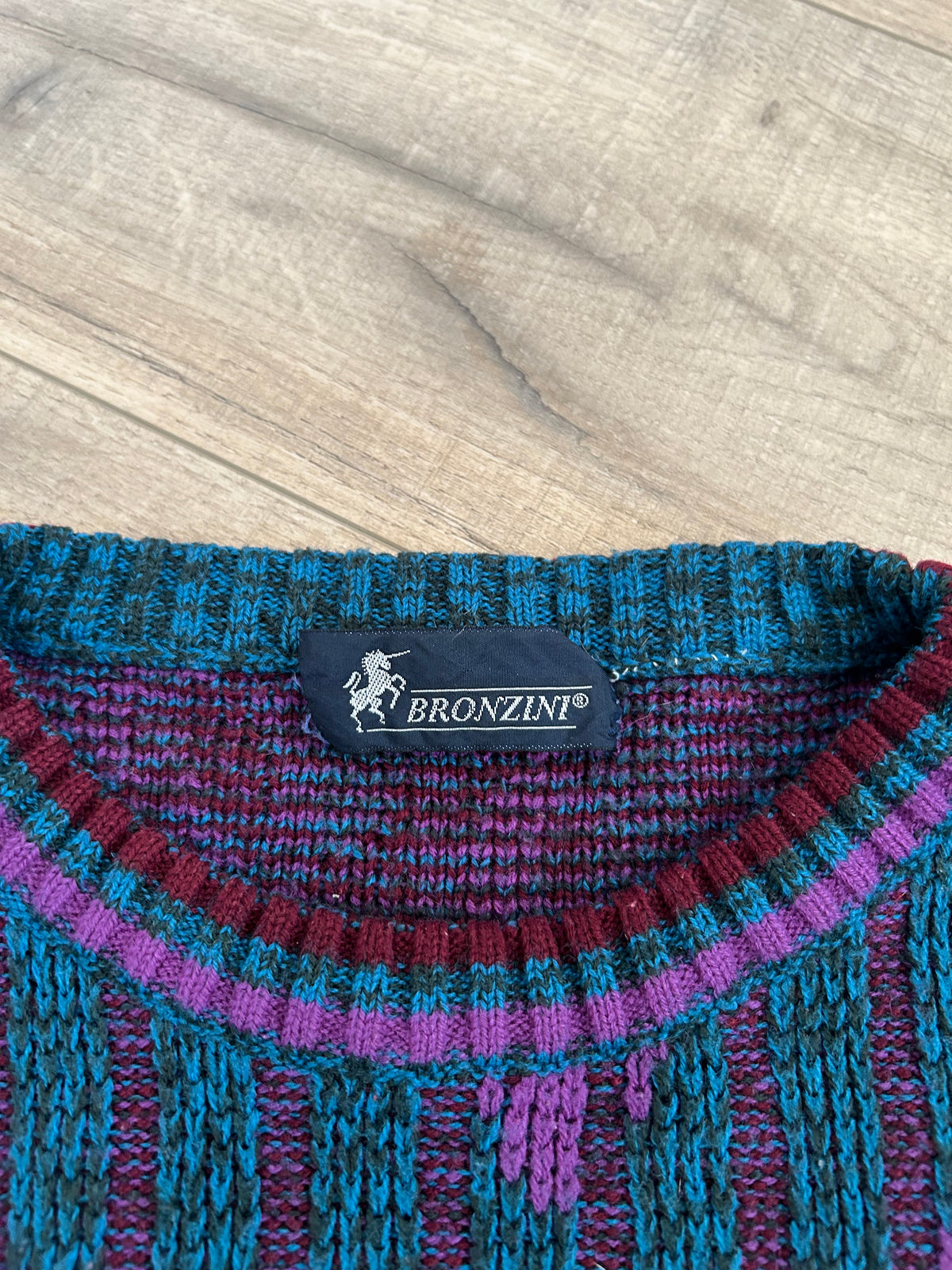 90’s Bronzini Wool Knitted Sweater