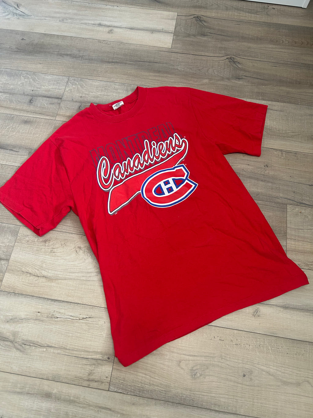 90’s Vintage Montreal Canadiens Graphic T-Shirt