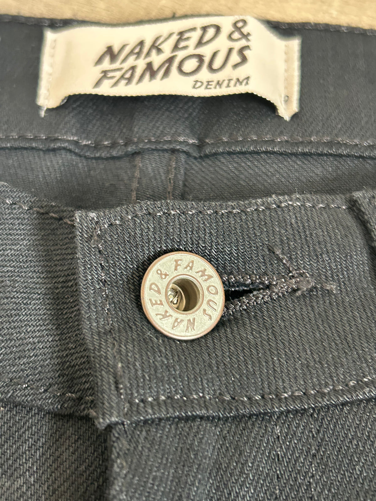 Naked & Famous Raw Skinny Stretch Denim