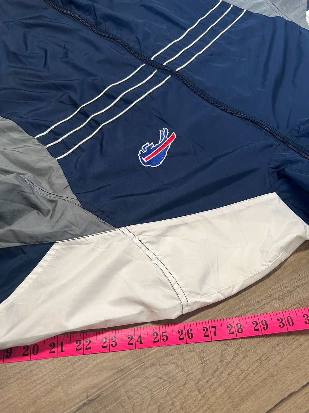90’s Buffalo Bills Sports Illustrated Windbreaker Jacket